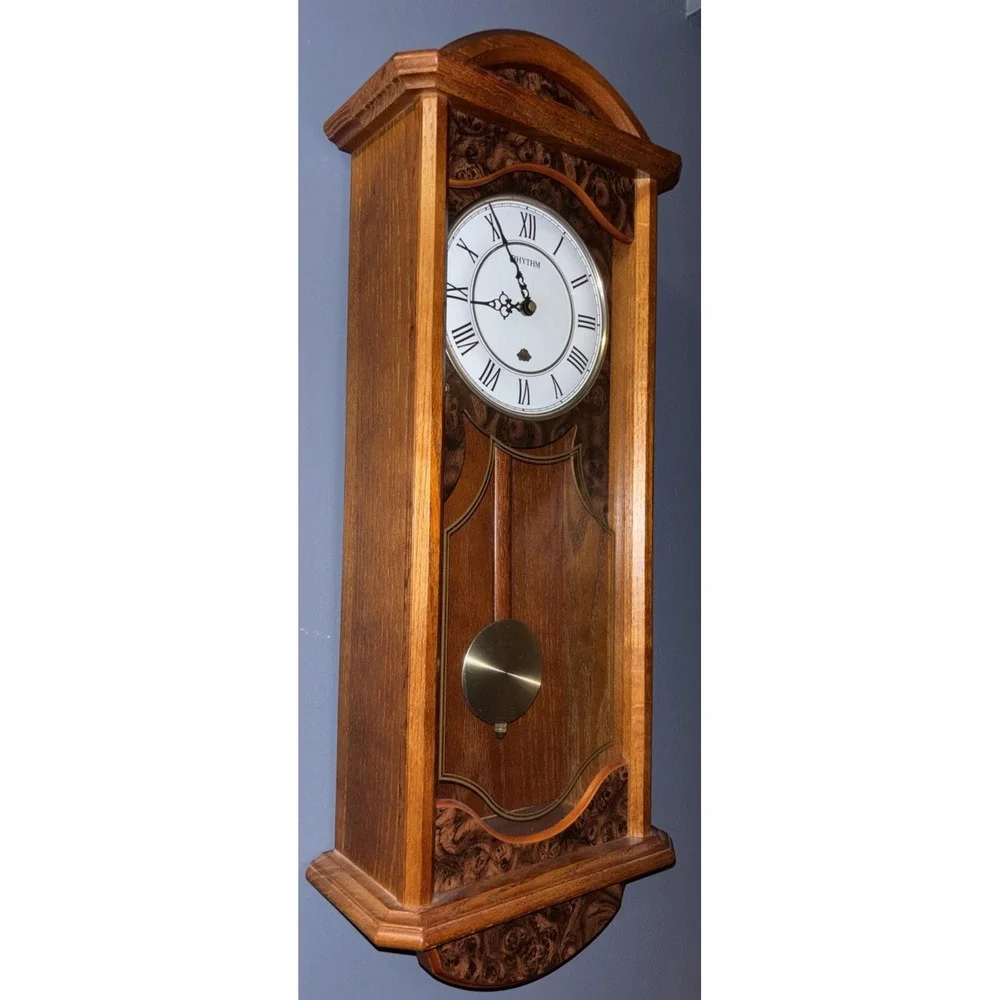 VINTAGE RHYTHM GLOBALTIMEPIECE WSMMANCHESTER MUSICAL WALL CLOCK CMJ306
